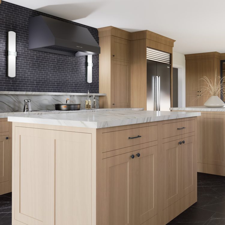 3D kitchen design renderings included with every Kildeer kitchen remodel.