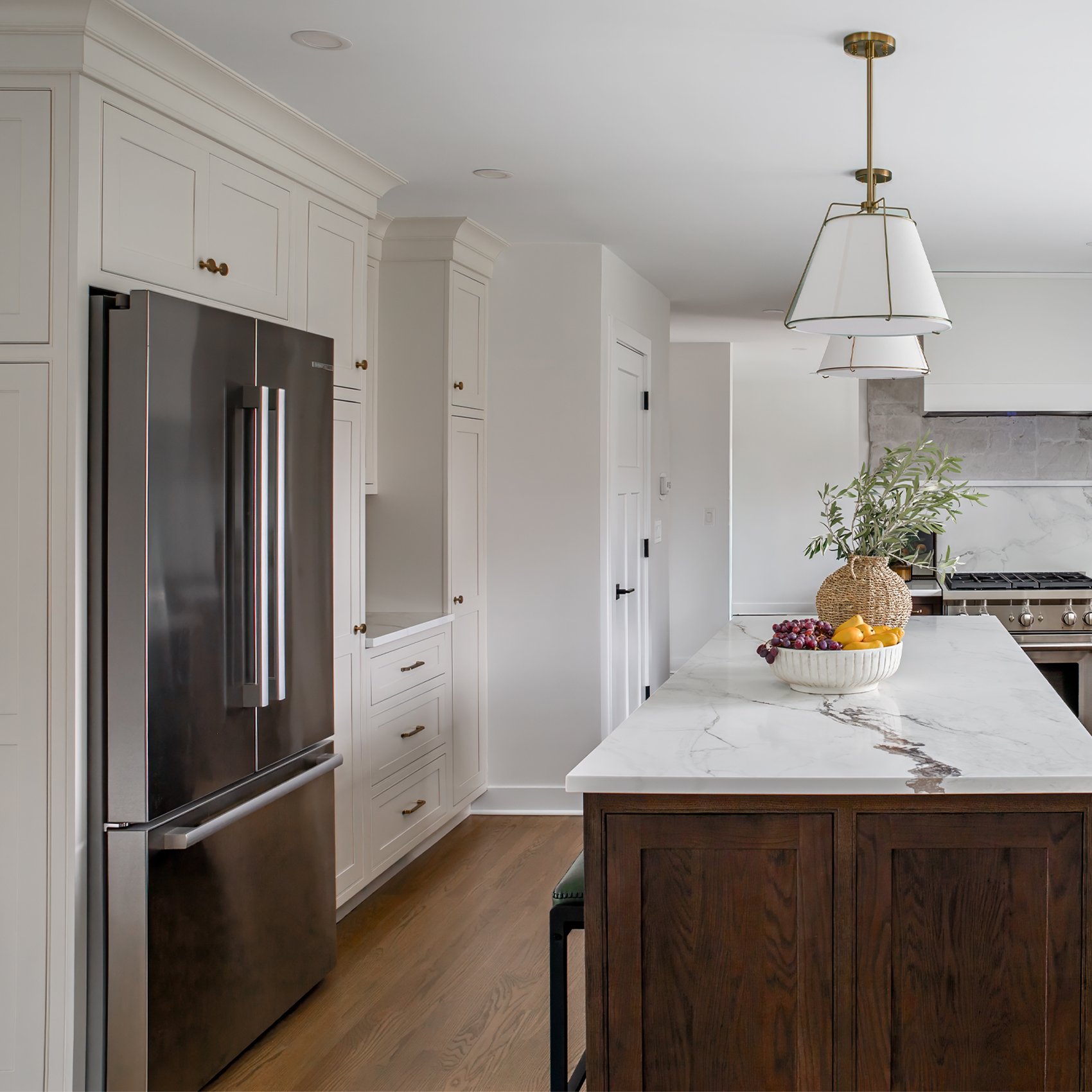 White Kitchen Remodel by Prestige Kitchen & Bath project photo